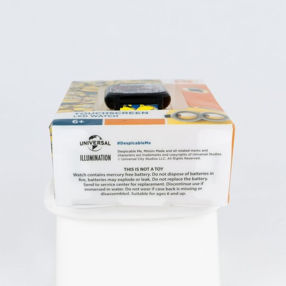 Despicable Me Illumination Touchscreen LED Watch Minion Patterned Band Digital - Picture 5 of 5